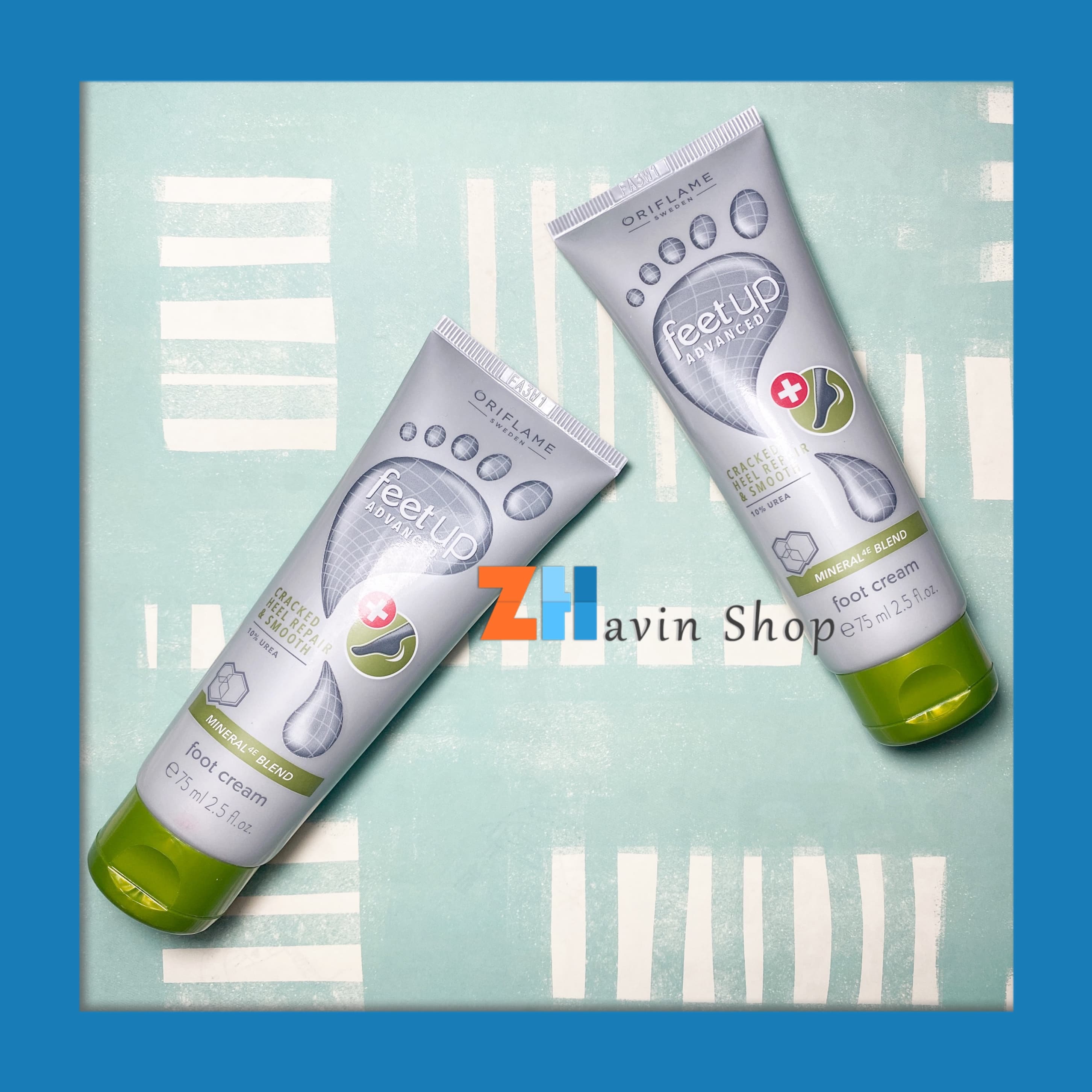 کرم ترمیم کننده و رفع ترک پا تخصصی فیت آپ اوریفلیم Oriflame Feet Up Advanced Cracked Heel Repair & S