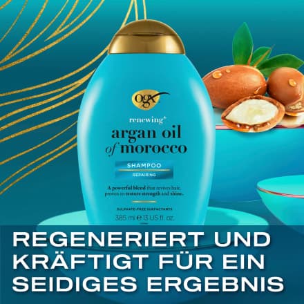 شامپو احیا کننده و آبرسان آرگان او جی ایکس OGX Renewing + Argan Oil of Morocco Shampoo