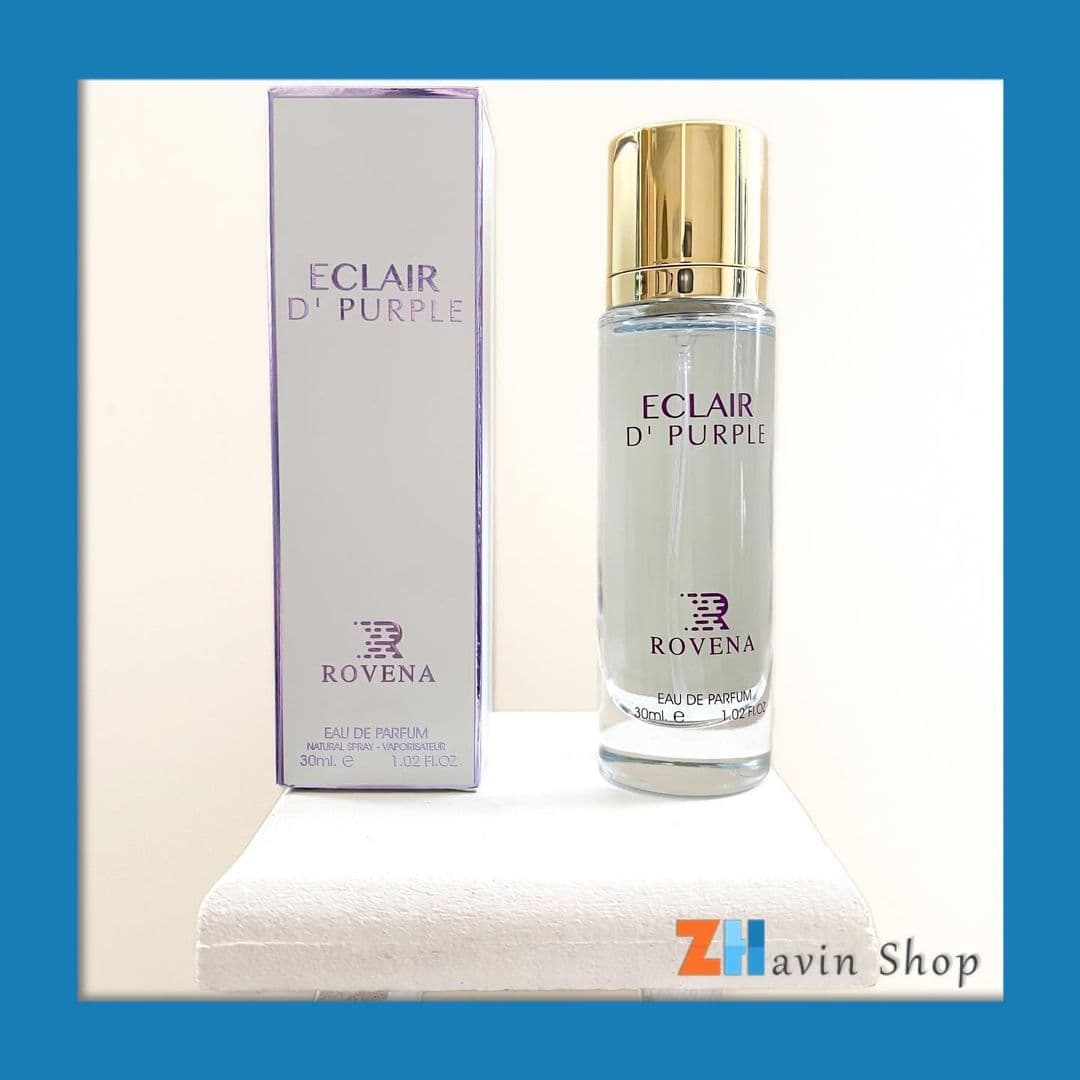 عطر های ۳۰ و ۱۰۰ میل اسلاید اول و دوم: عطر روونا Rovena مدل Eclair(اکلت) زنانه ✅حجم ۱۰۰ و ۳۰ میل