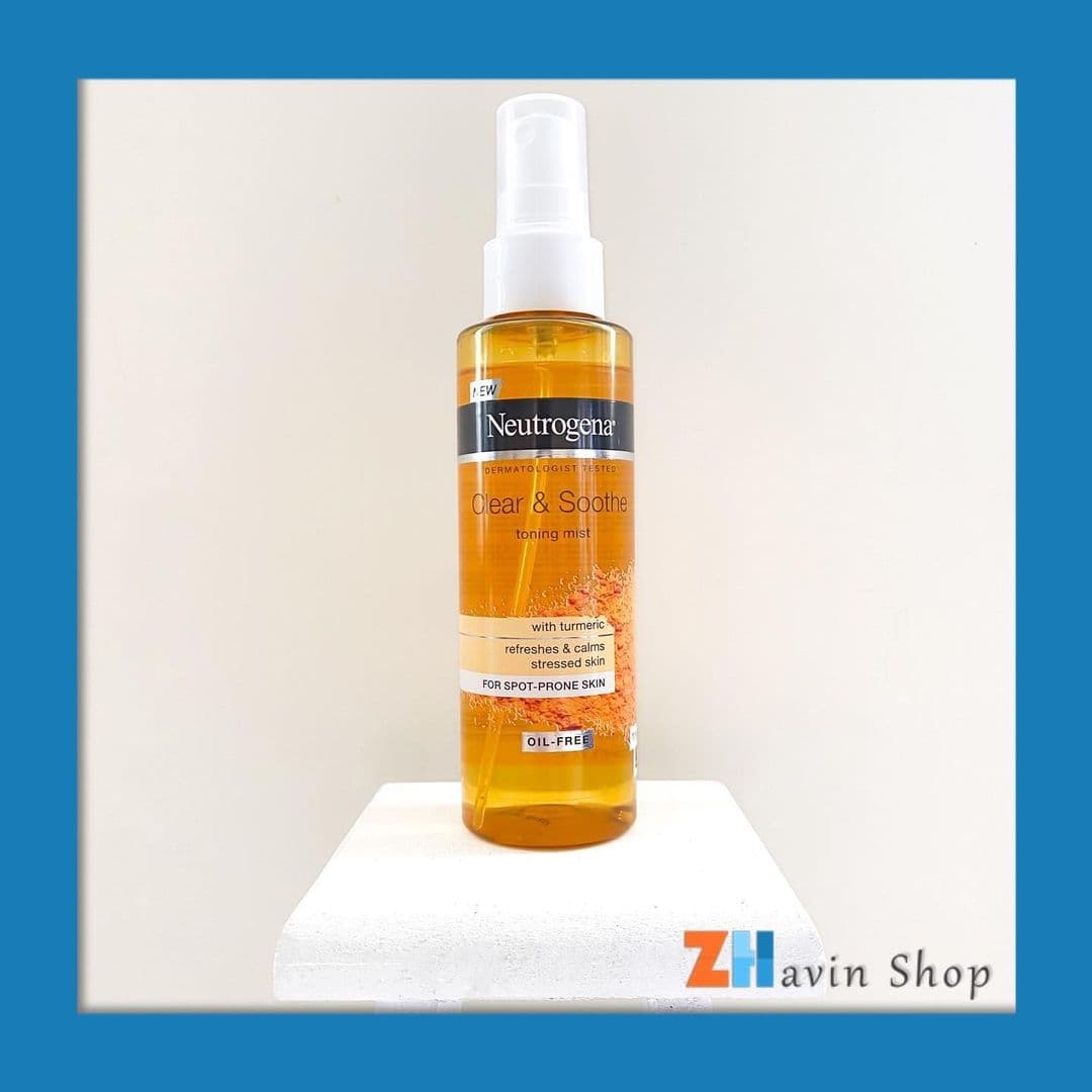 تونر آبرسان زردچوبه نوتروژینا مدل clear & soothe