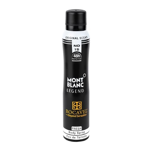 اسپری بدن بوکاول رایحه مونت بلانک لجند Mont Blanc Legend
