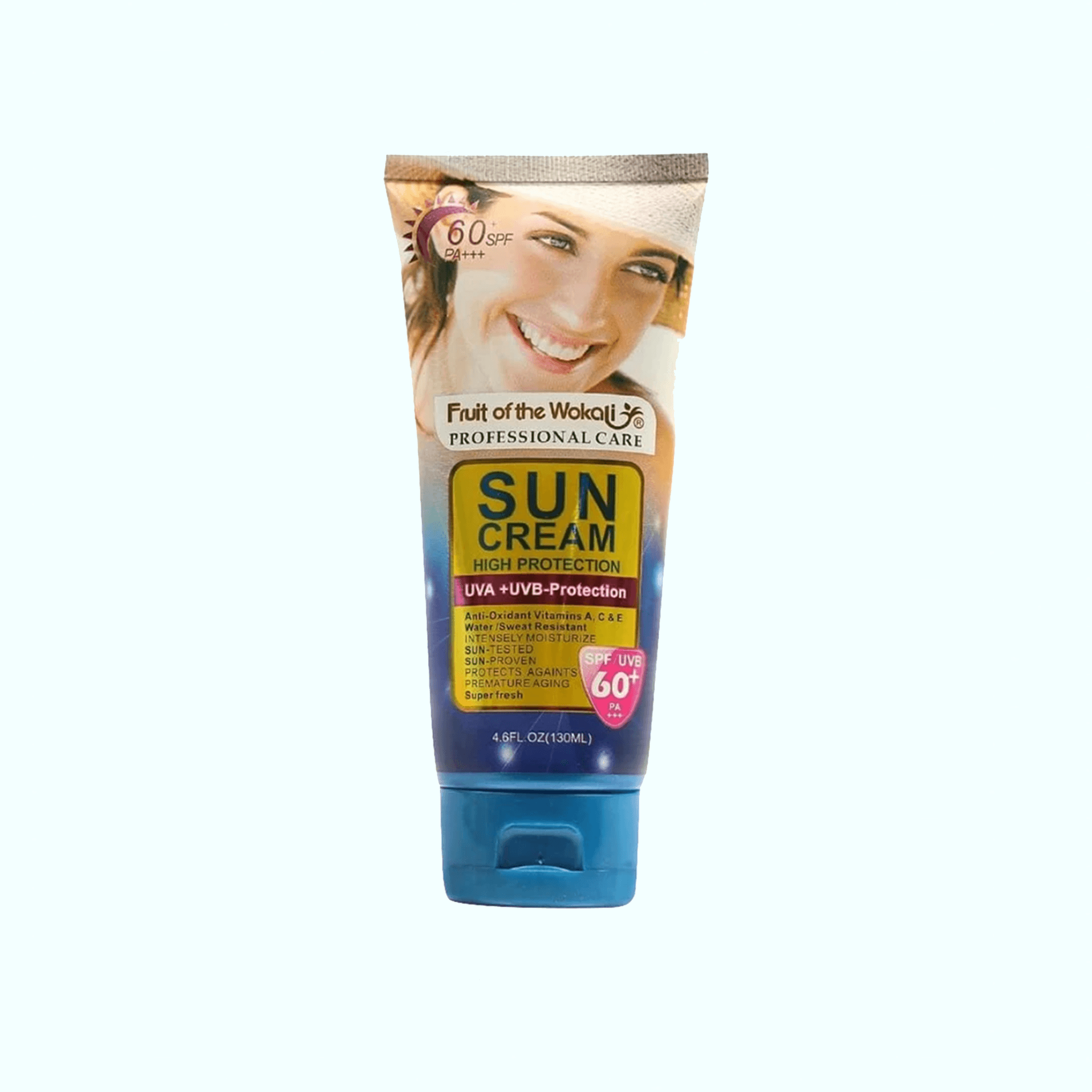 کرم ضدآفتاب Fruit of the Wokali High Protection SPF 60+ PA+++ ۱۳۰ میلیلیتر