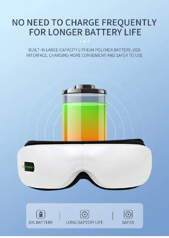 عینک ماساژور چشم EYE CARE آی کر اصلی — تصویر ۹