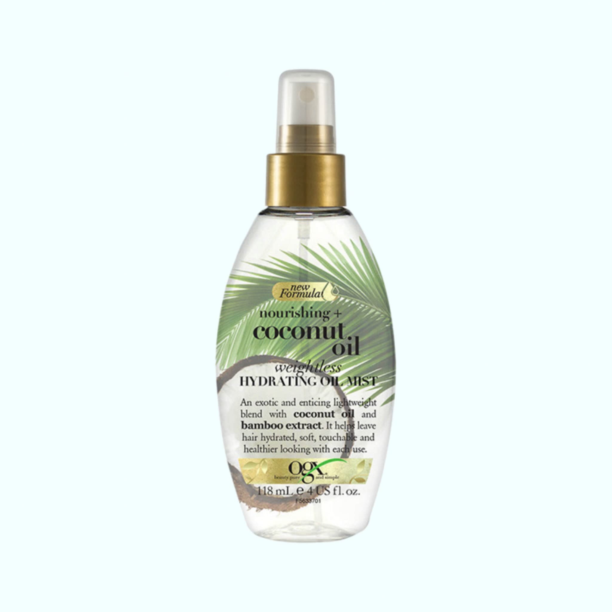 اسپری روغن نارگیل OGX - Nourishing Coconut Oil Mist حجم ۱۱۸ میل