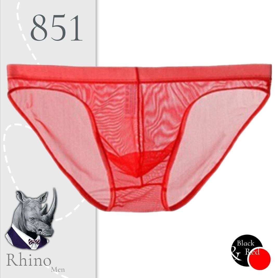 شورت فانتزی توری مردانه فری سایز رنگ قرمز و مشکی کد 851 برند راینو