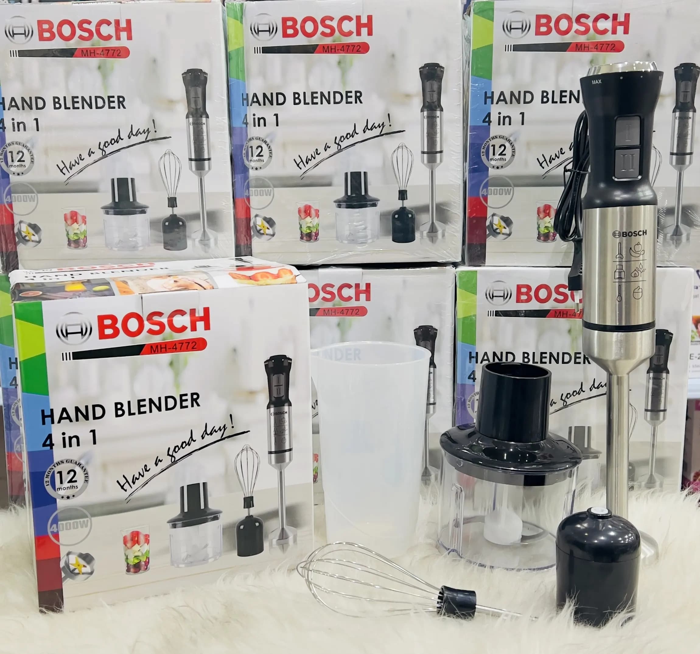 گوشت کوب برقی 4 کاره بوش مدل MH-4772