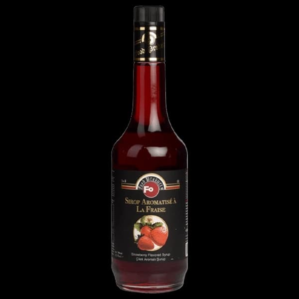 سیروپ فو توت فرنگی Fo strawberry syrup
