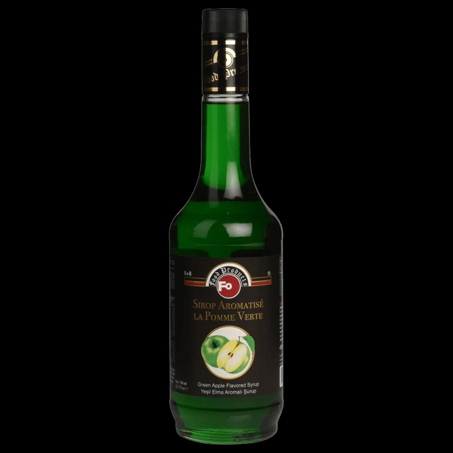 سیروپ فو سیب سبز Fo green apple syrup