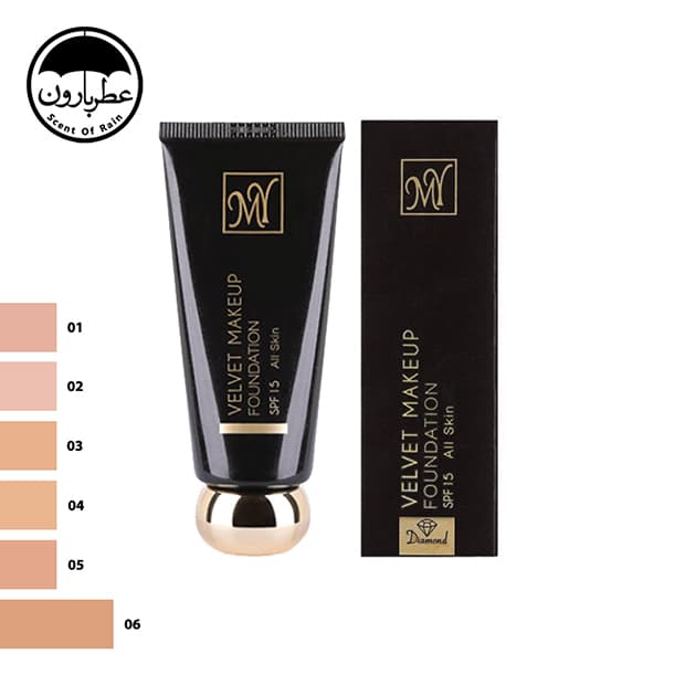 کرم‌پودر مای ولوت بلک دایموند شماره 06 با SPF15 حجم 35 میلی‌لیتر