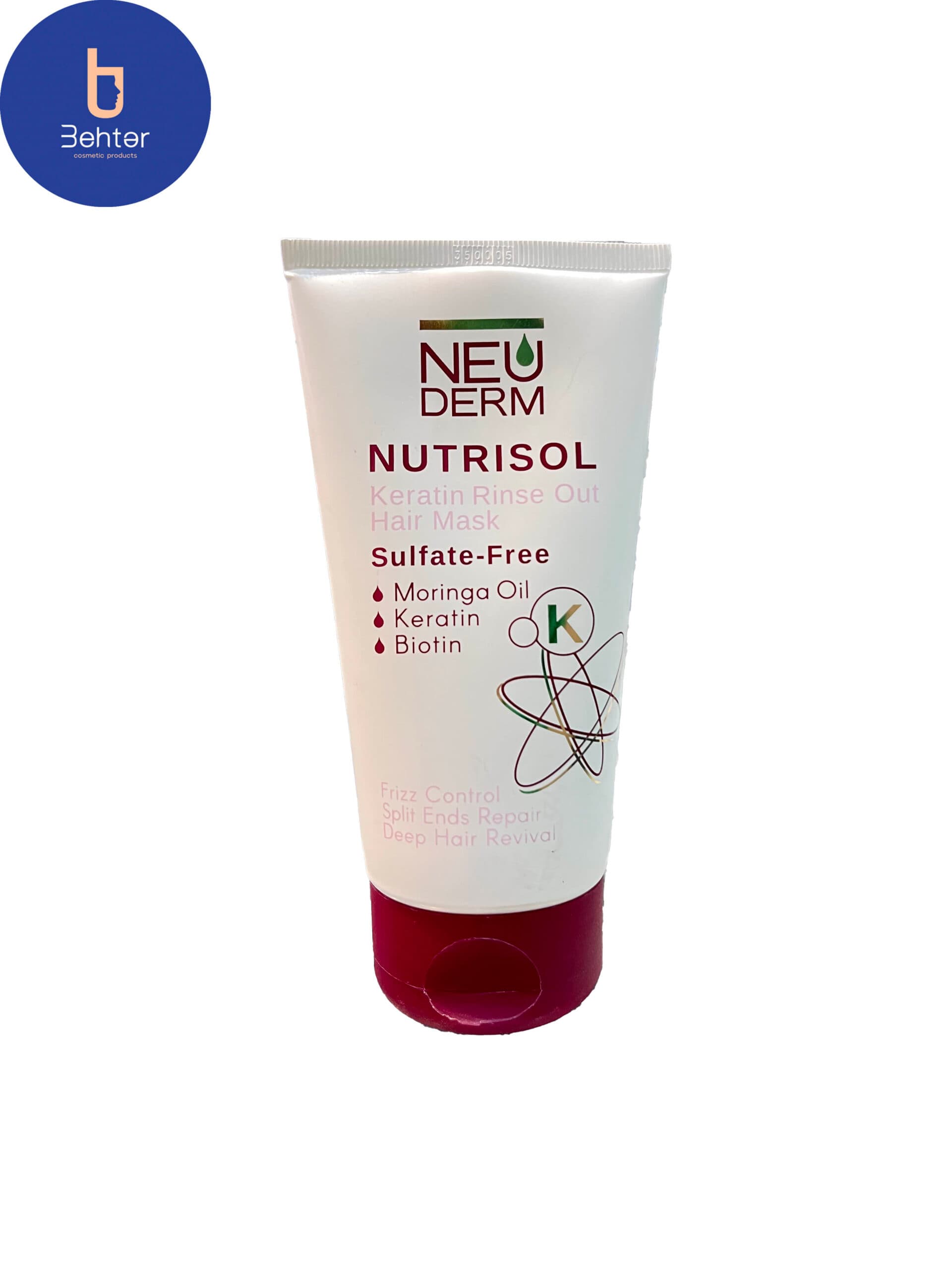 ماسک مو نوتریسل نئودرم کراتینه فاقد سولفات 150میلNutrisel Neuderm Keratin Sulfate Free Hair Mask 150 ml