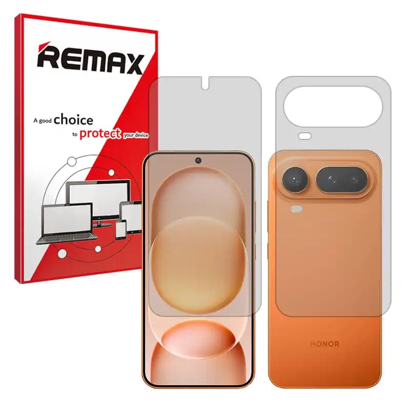 گلس محافظ صفحه پشت و رو شفاف آنر Magic8 Pro Air ریمکس