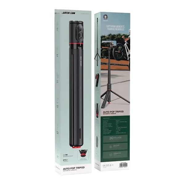 سه‌پایه مغناطیسی با بازشوی خودکار Auto Pop مدل GNAPPTDSBK GL-ST1 — تصویر ۵