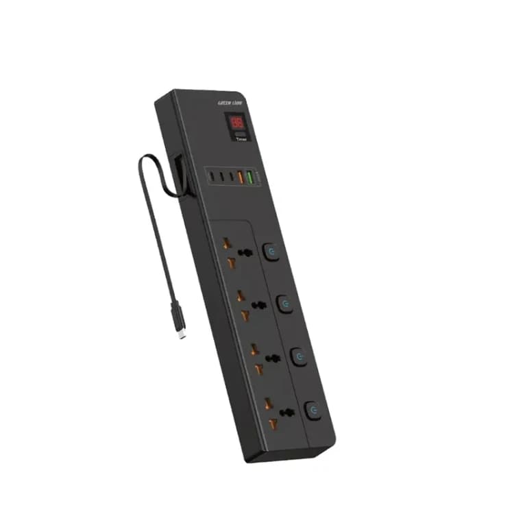 چند راهی برق گرین لاین GS-900 Power Socket توان 3500W