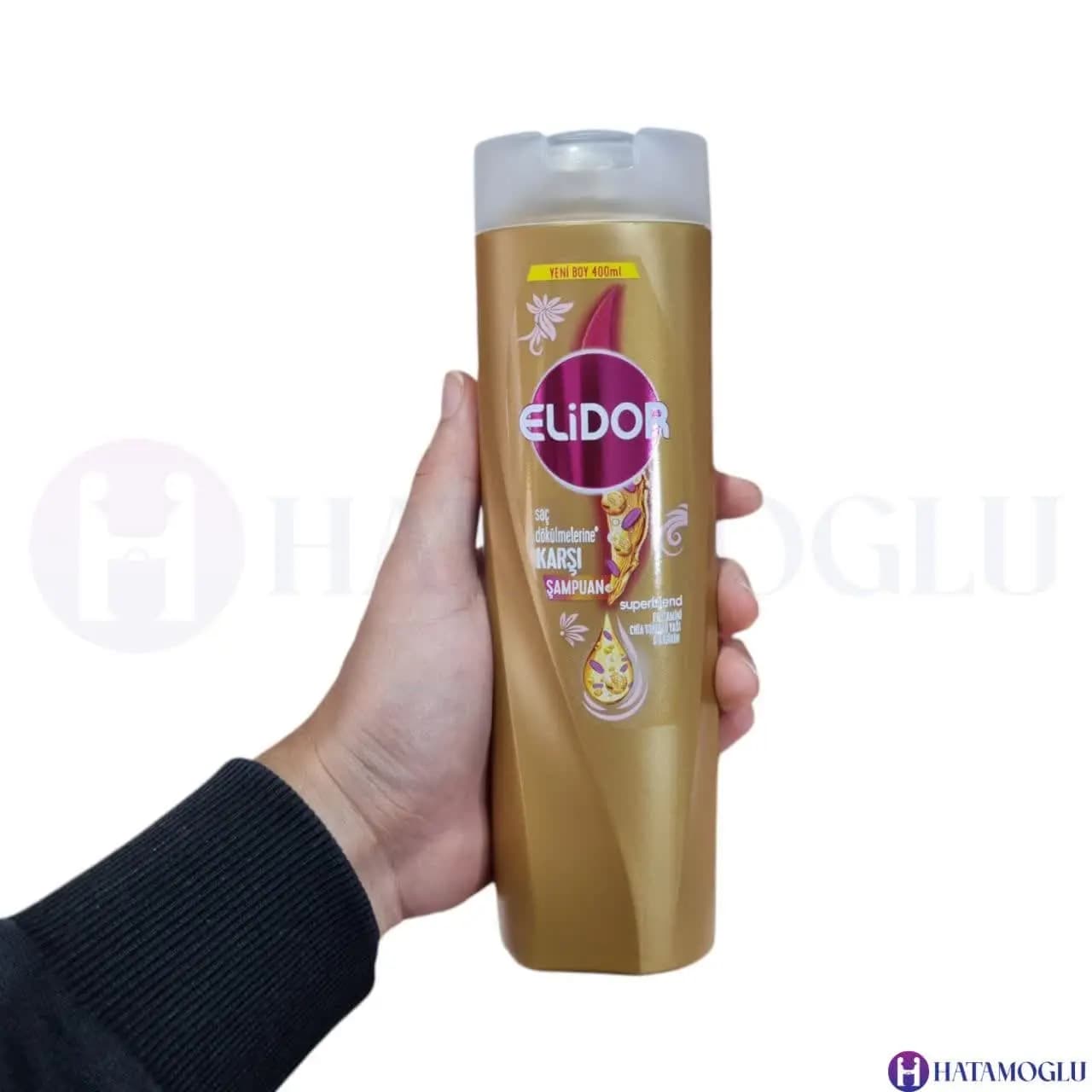 شامپو ضد ریزش مو الیدور حاوی روغن دانه چیا و آرژینین 500 میلElidor anti-hair loss shampoo containing chia seed oil and arginine 500 ml — تصویر ۸
