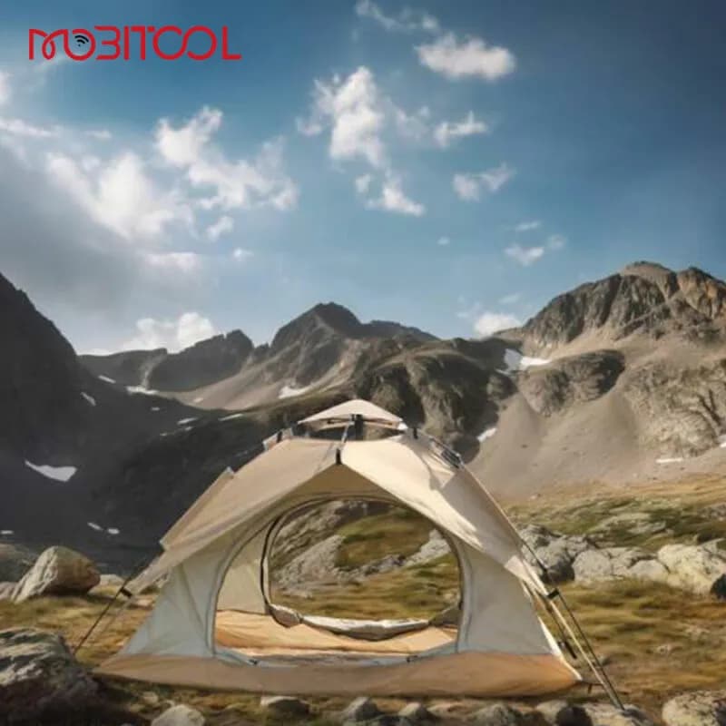 چادر کمپینگ اتوماتیک گرین لاین ۴ نفره مدل GT-4 Ultimate ضد آب و UV — تصویر ۲