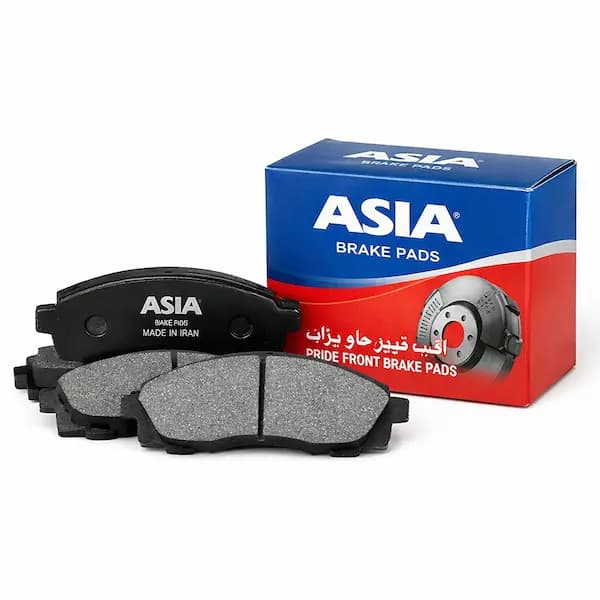 لنت ترمز جلو پراید برند آسیا (Asia) — تصویر ۳