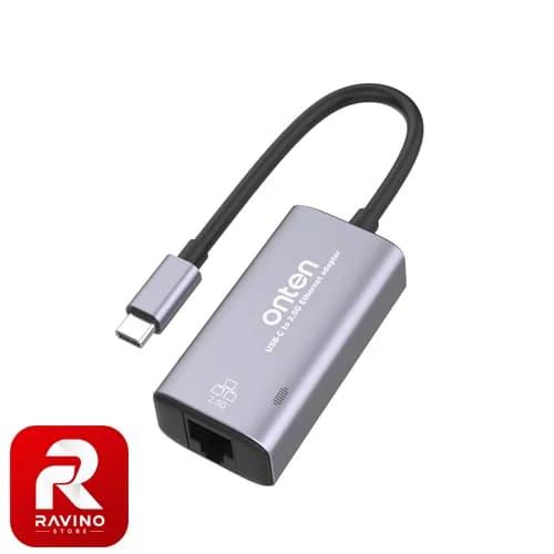 تبدیل USB-C به LAN 2.5 گیگابیتی اونتن مدل OTN-UC602