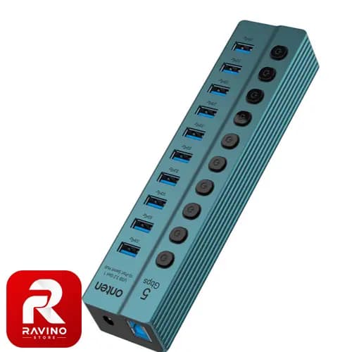 هاب 10 پورت USB اونتن مدل OTN-5308