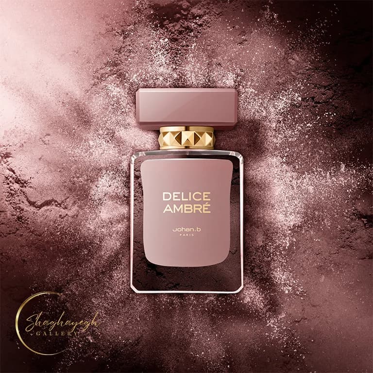 ادکلن دلیس امبر جی پارلیس زنانه 85 میل Delice Ambre Eau De Parfum Women Geparlys Johan.b 85ml