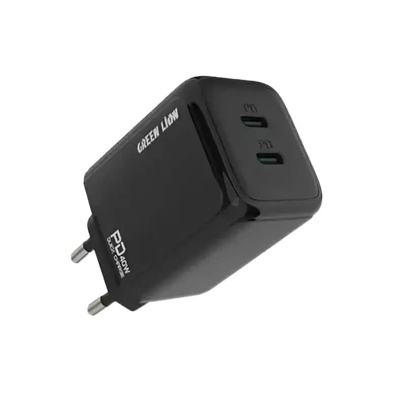 شارژر دیواری گرین لاین مدل GL-W23B توان 40w