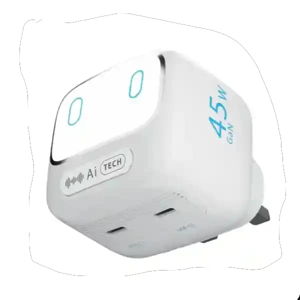شارژر پاورولوژی GaN 45W مدل Lumix مجهز به هوش مصنوعی