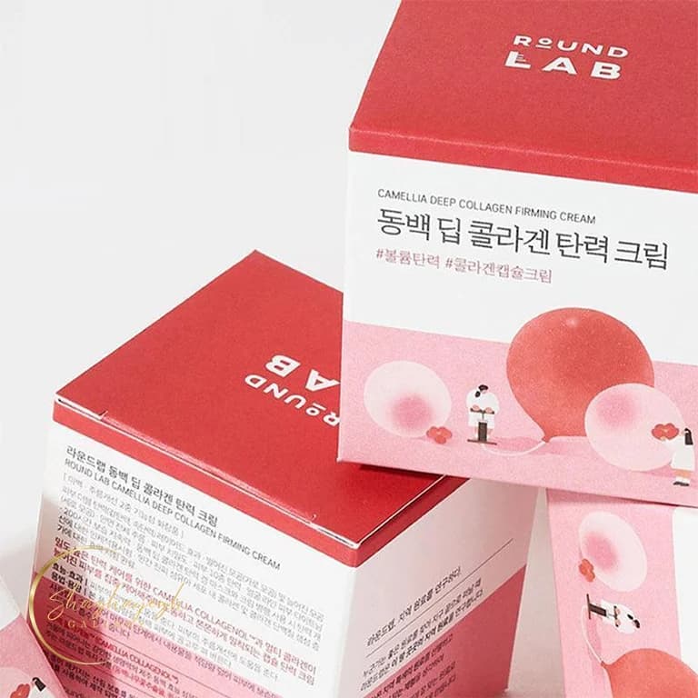 کرم سفت کننده و ضد افتادگی کلاژن کاملیا راند لب ۵۰ میل Round Lab Camellia Deep Collagen Firming Cream 50ml — تصویر ۲