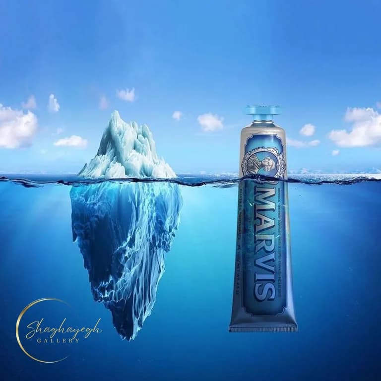 خمیر دندان خوشبو کننده و خنک کننده مارویس آکوآتیک مینت 75 میل Marvis Aquatic Mint Toothpaste 75ml — تصویر ۲