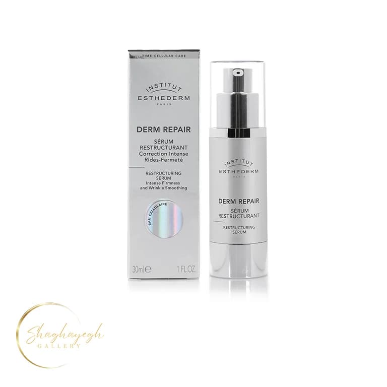سرم ترمیم کننده و ضد چروک درم ریپیر استادرم 30 میل Institut Esthederm Derm Repair Restructuring Serum 30ml