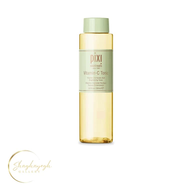 تونر روشن کننده و شفاف کننده پوست پیکسی ویتامین سی 250 میل Pixi Vitamin C Tonic Brightening Toner 250ml