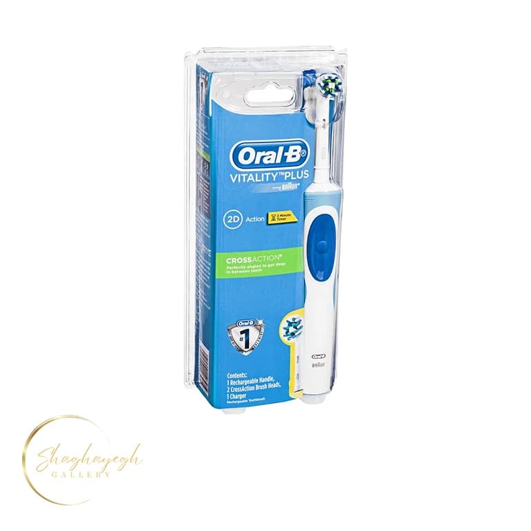 مسواک برقی اورال بی مدل ویتالیتی پلاس کراس اکشن Oral-B Vitality Plus CrossAction Electric Toothbrush