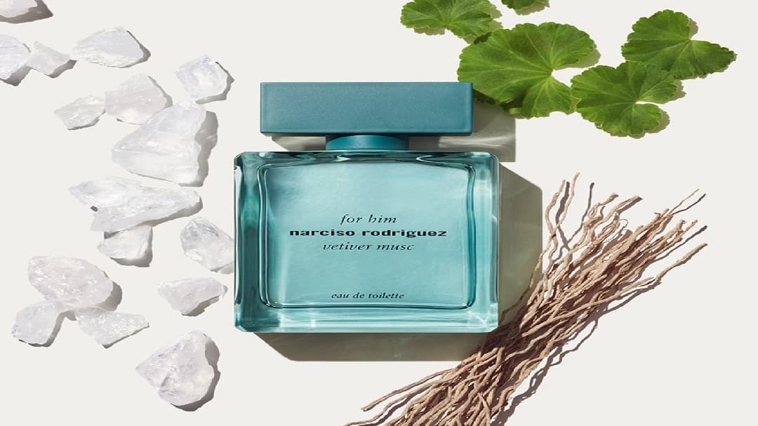ادکلن نارسیسو رودریگز مردانه وتیور ماسک ادوتویلت Narciso Rodriguez For Him Vetiver — تصویر ۲