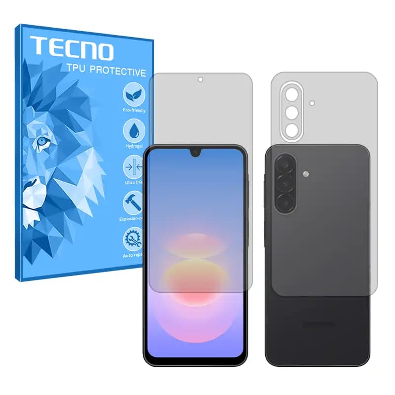 گلس صفحه نمایش و پشت گوشی ویوو X300 Ultra مدل هیدروژلی مات برند تکنو — تصویر ۹