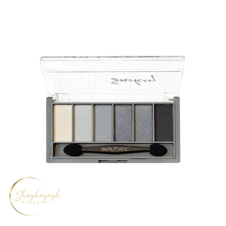 پالت سایه چشم اسموکی ۶ رنگ تکنیک ۷.۲ گرم Technic Mini 6 Smokey Eyeshadow Palette 7.2g