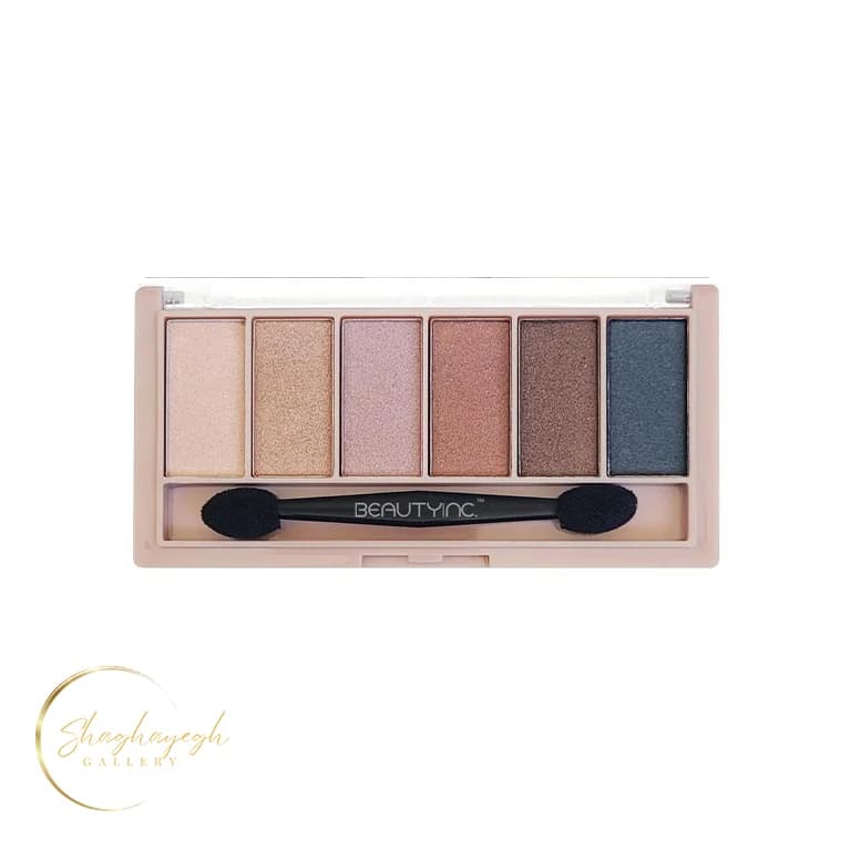 پالت سایه چشم نود ۶ رنگ تکنیک ۷.۲ گرم Technic Mini 6 Nudes Eyeshadow Palette 7.2g