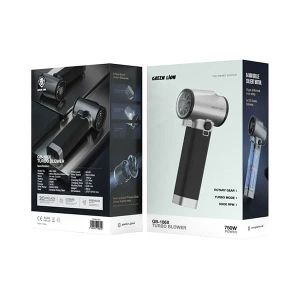 جت فن توربو گرین لاین مدل GB-186Xبا توان 750وات — تصویر ۵