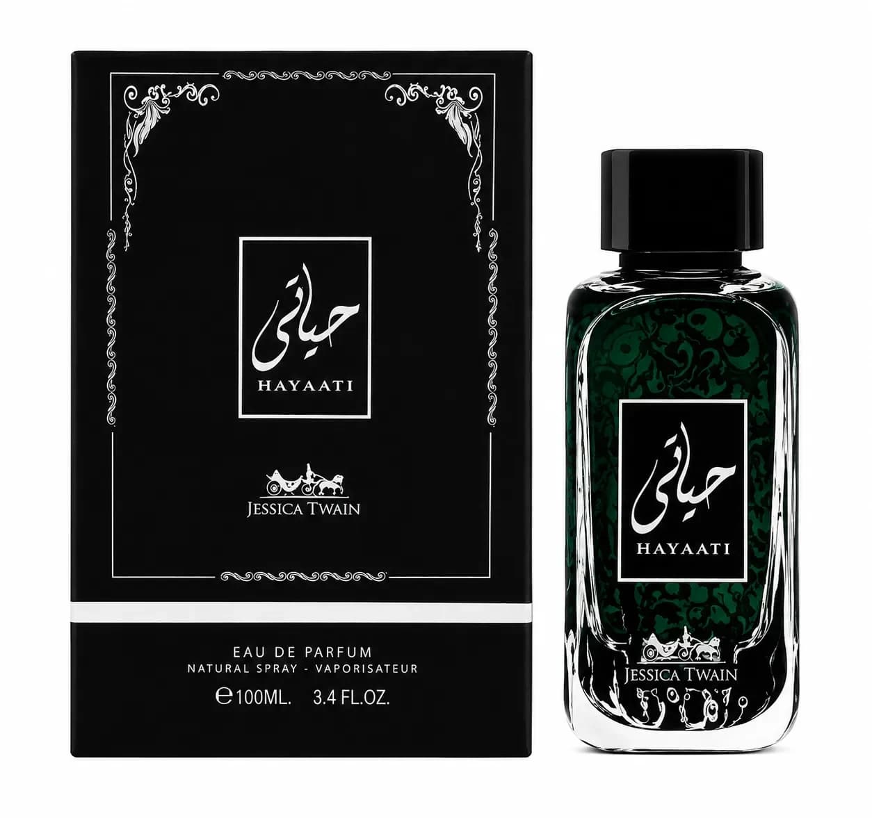 ادو پرفیوم مردانه جسیکا تواین مدل حیاتی HAYAATI حجم 100 میلی لیتر کد 2027