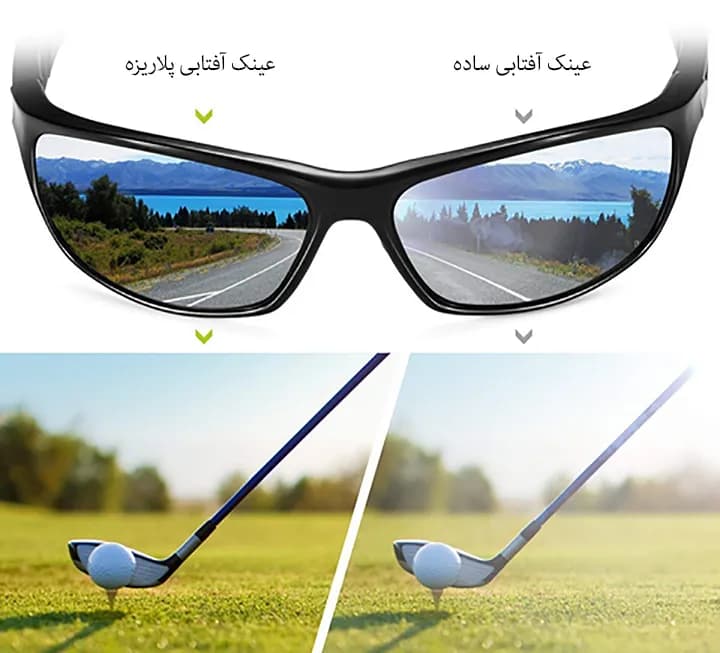 عینک آفتابی زنانه پلاریزه 6052 — تصویر ۶