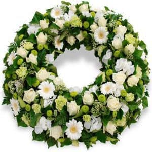 حلقه گل رومیزی قرار جان