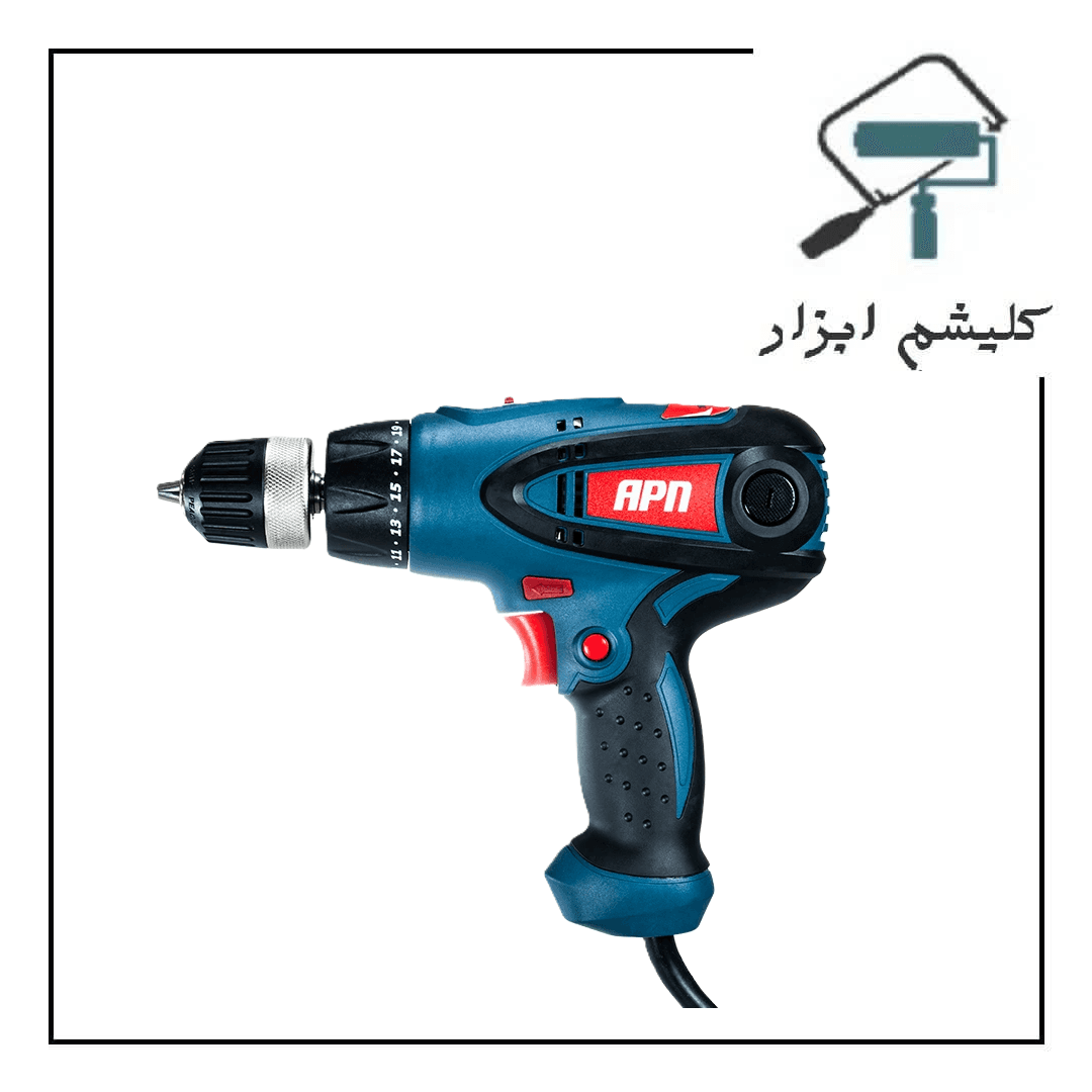 دریل پیچ گوشتی برقی 350 وات ای پی ان