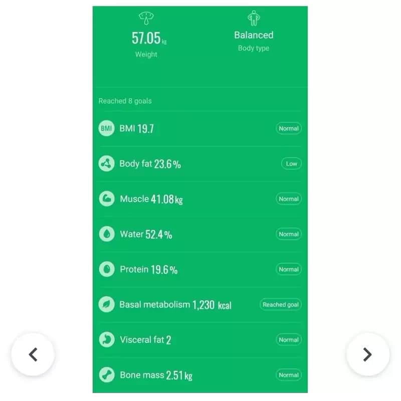 ترازو هوشمند شیائومی Xiaomi Mi Body Composition Scale 2 XMTZC05HM — تصویر ۸