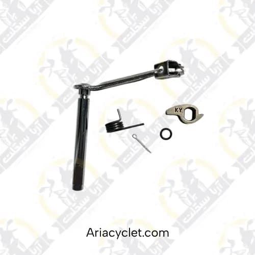 اهرم کلاچ کامل هوندا 125 راپیدو (فنر و اورینگ)