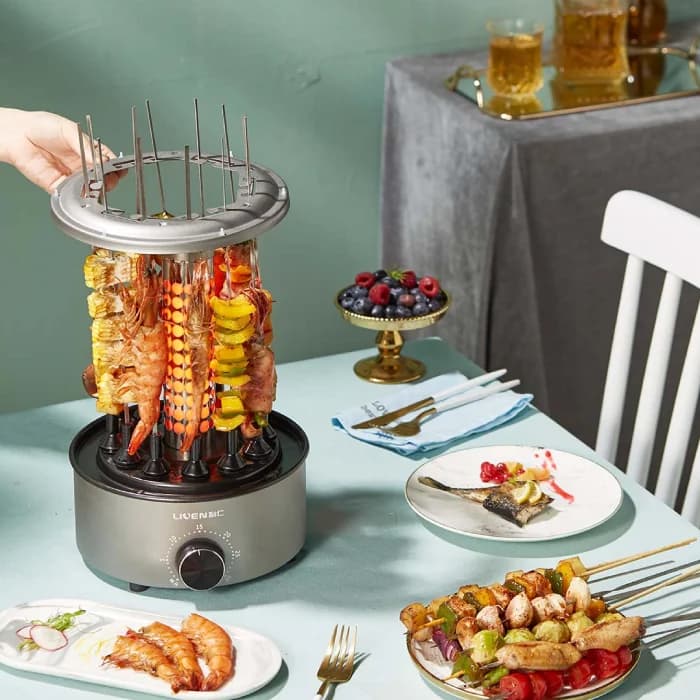 کباب پز شیائومی مدل Xiaomi Liven Smart Barbecue Maker KL-J121 — تصویر ۳
