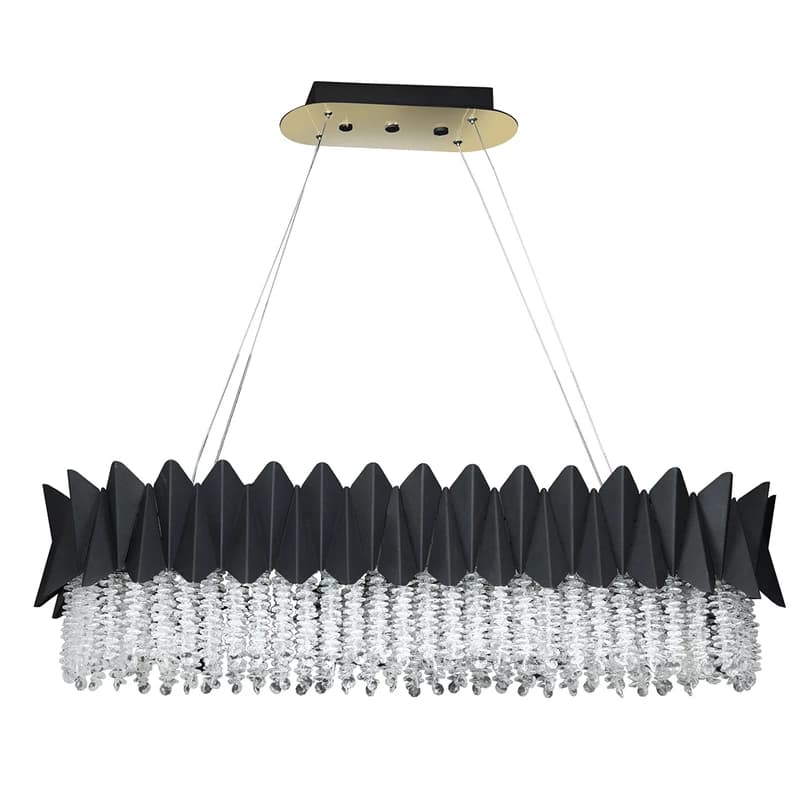 لوستر چشمه نور کد P2331/80 مشکی