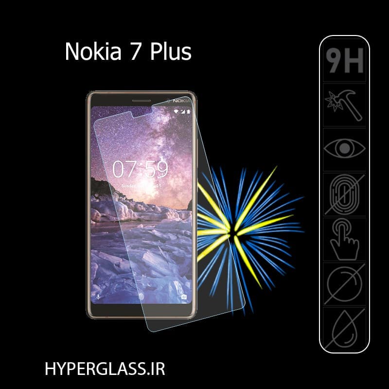 محافظ صفحه نمایش گوشی نوکیا Nokia 7 Plus — تصویر ۲