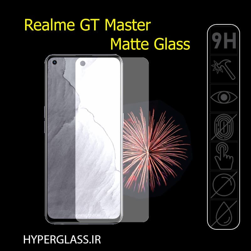 محافظ صفحه نمایش مات ریلمی GT Master — تصویر ۳