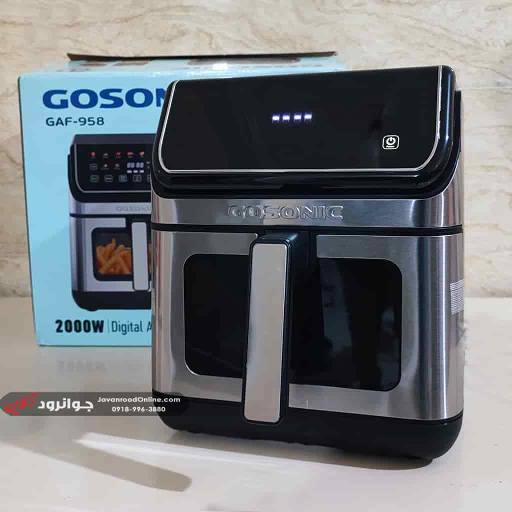 سرخ کن 8 لیتر گوسونیک 2 المنت Gaf-958 پرداخت در محل — تصویر ۶