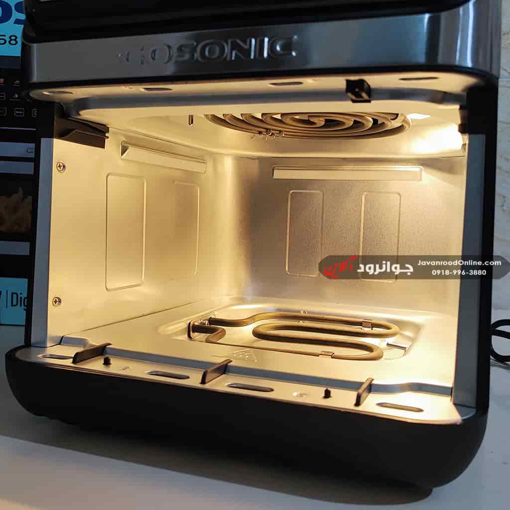 سرخ کن 8 لیتر گوسونیک 2 المنت Gaf-958 پرداخت در محل — تصویر ۴