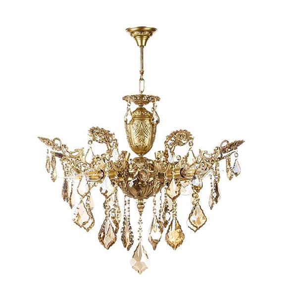 لوستر چشمه نور 12 شعله کد C2756/8-4