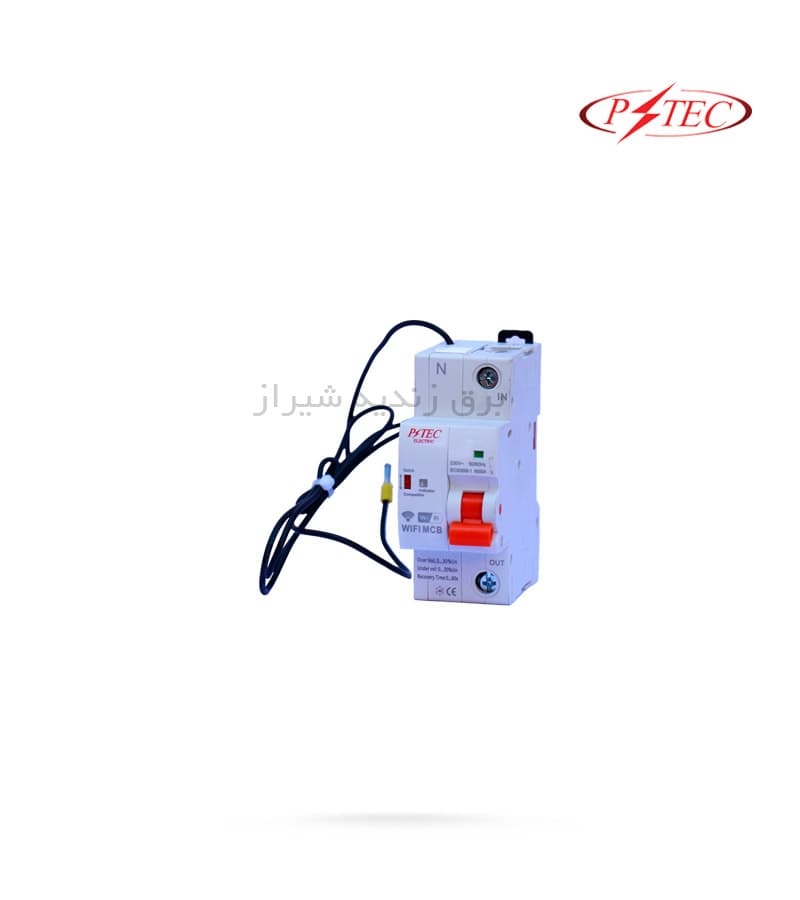کلید مینیاتوری هوشمند تک پل 100 آمپر پارس تکنولوژی P-TEC