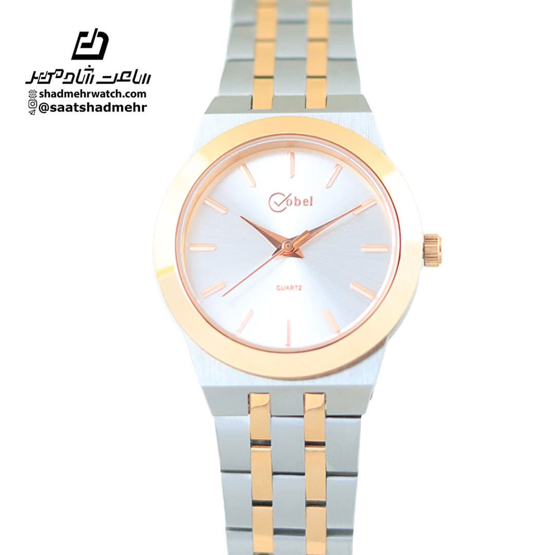 ساعت مچی تک موتور زنانه کوبل (COBEL ) CB6179CL-1 — تصویر ۶